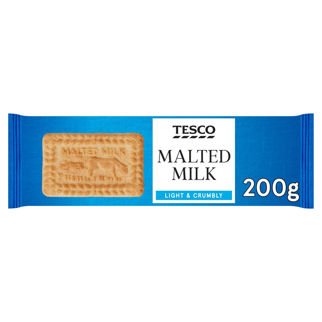 Tesco Malted Milk Biscuits 200 g