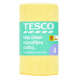 Tesco Microfibre Cloth 4 Pack