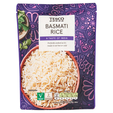 Tesco Microwave Basmati Rice 250 g