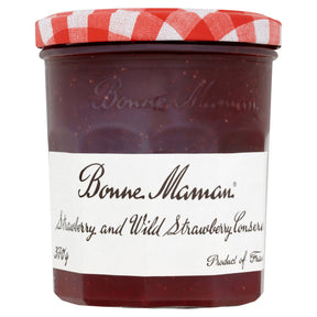 Bonne Maman Strawberry & Wild Strawberry Conserve 370 g
