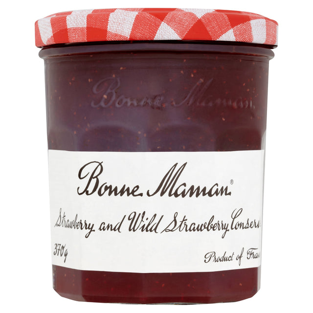 Bonne Maman Strawberry & Wild Strawberry Conserve 370 g