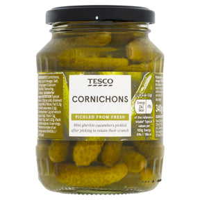 Tesco Mini Cornichons 340 g