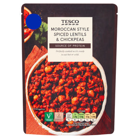 Tesco Moroccan Style Spiced Lentils & Chickpeas 250 g