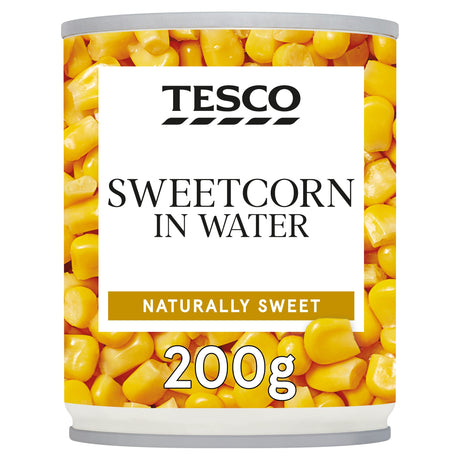 Tesco Naturally Sweet Sweetcorn 200 g