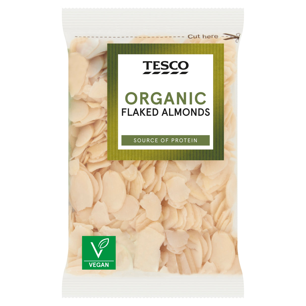 Tesco Organic Flaked Almonds 100 g