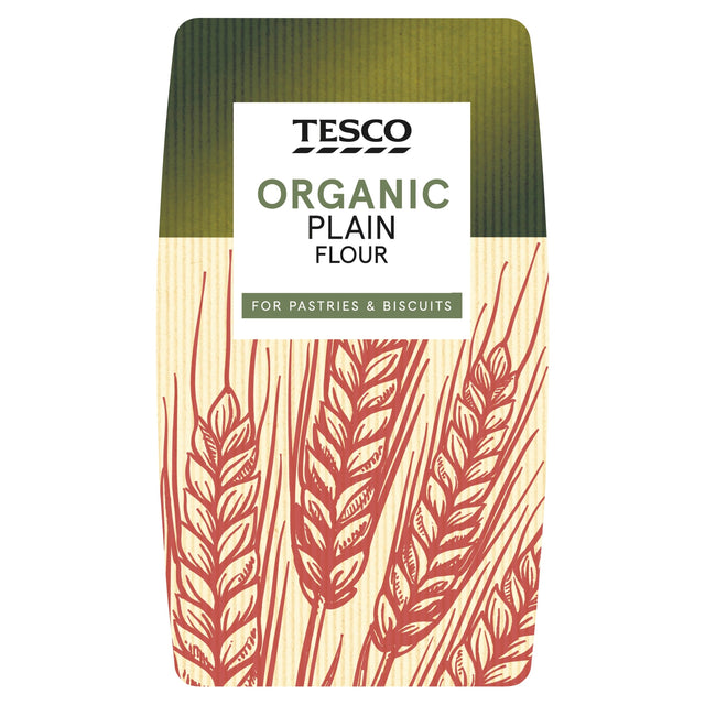 Tesco Organic Plain Flour 1 kg