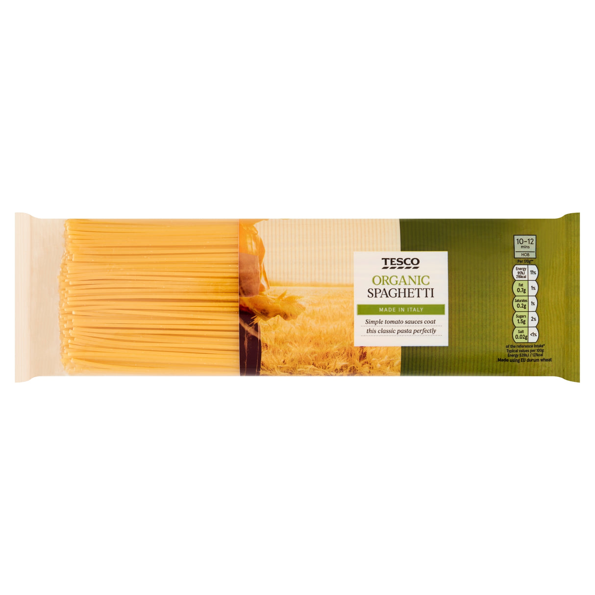 Tesco Organic Spaghetti Pasta 500 g