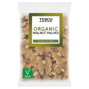 Tesco Organic Walnut Halves 100 g