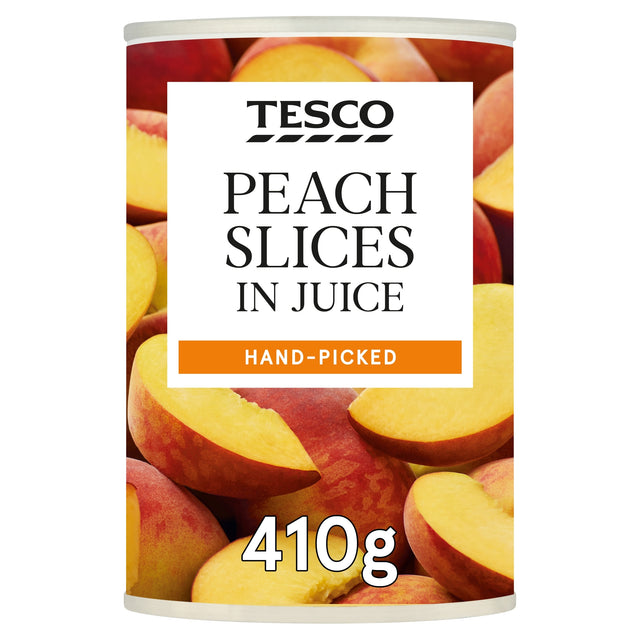 Tesco Peach Slices In Juice 410 g