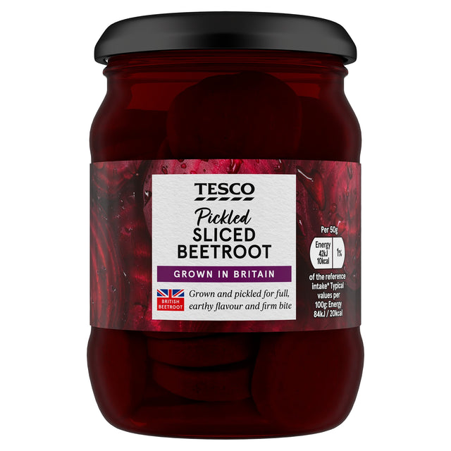 Tesco Pickled Sliced Beetroot 340 g