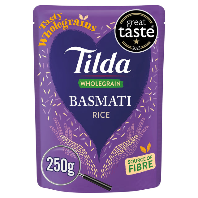 Tilda Brown Steamed Basmati Rice Classic 250 g
