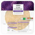 Tesco Plain Poppadoms 8 Pack 64 g