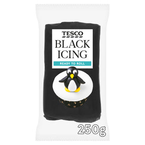 Tesco Ready To Roll Black Icing 250 g