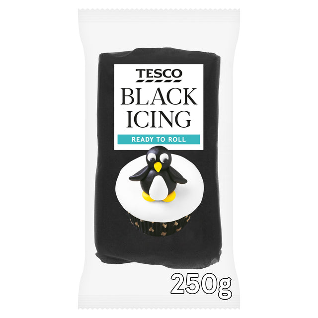 Tesco Ready To Roll Black Icing 250 g