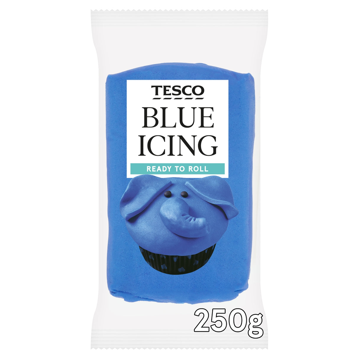 Tesco Ready To Roll Blue Icing 250 g