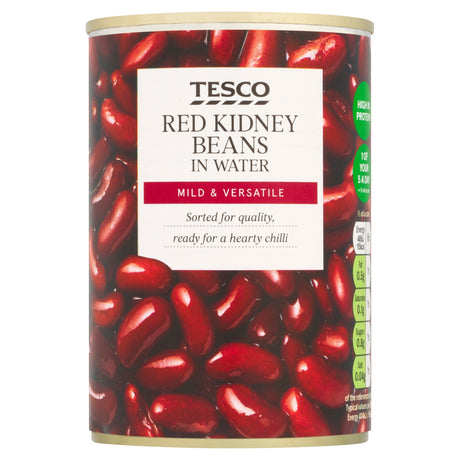 Tesco Red Kidney Beans In Water 400 g