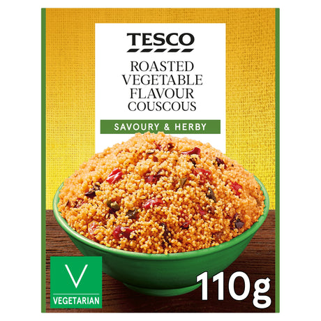 Tesco Roasted Vegetable Flavour Couscous 110 g