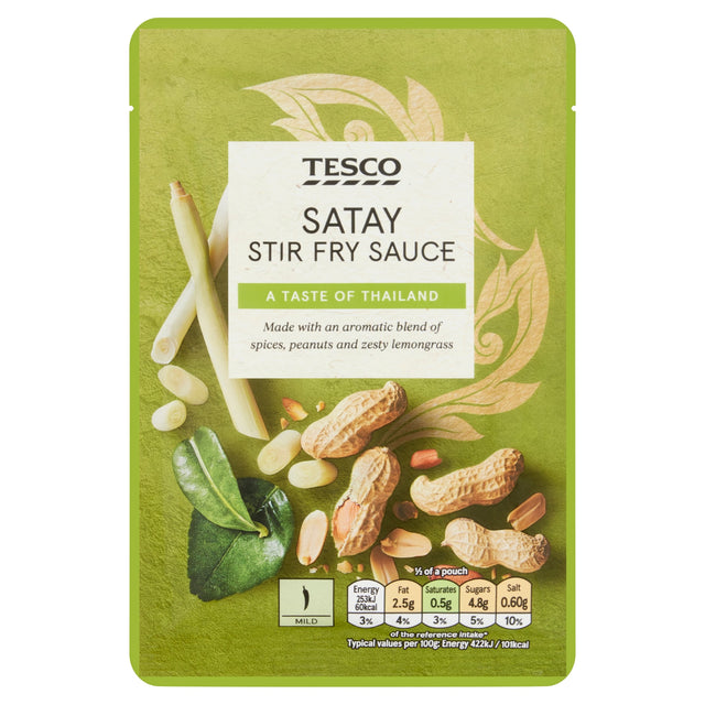 Tesco Satay Stir Fry Sauce 120 g