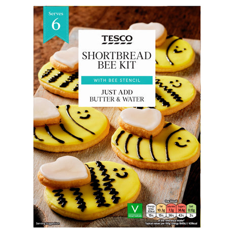 Tesco Shortbread Bee Kit 329 g