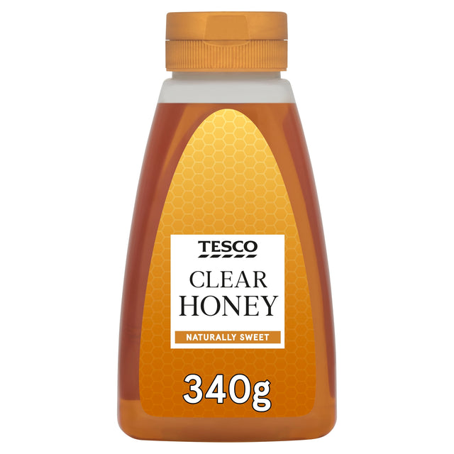 Tesco Squeezy Clear Honey 340 g
