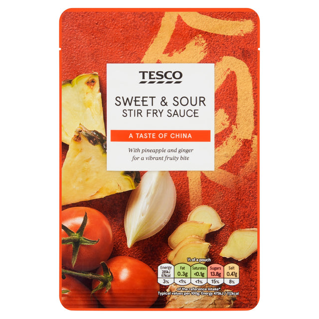 Tesco Sweet & Sour Stir Fry Sauce 120 g