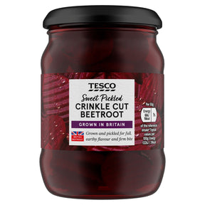 Tesco Sweet Pickled Crinkle Cut Beetroot 340 g