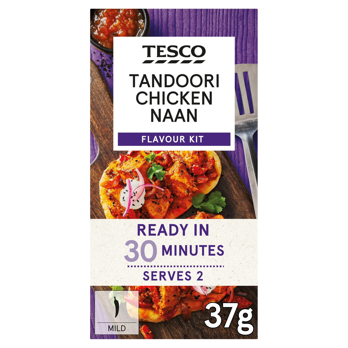 Tesco Tandoori Chicken Naan Flavour Kit 37 g