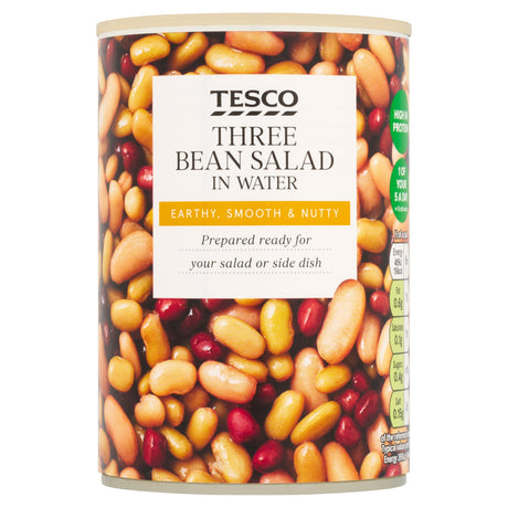 Tesco Three Bean Salad In Water 400 g