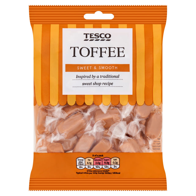 Tesco Toffee 175 g