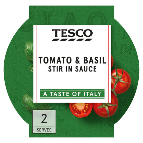 Tesco Tomato & Basil Stir In Sauce 155 g