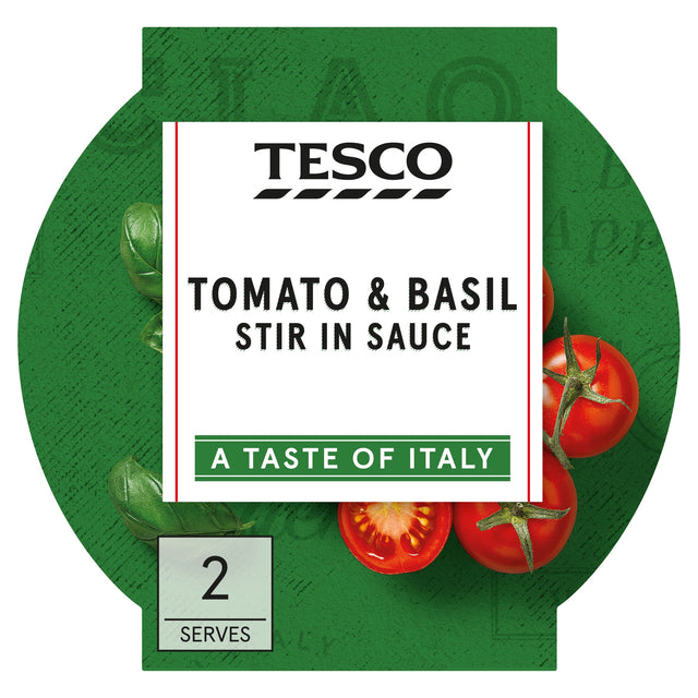 Tesco Tomato & Basil Stir In Sauce 155 g