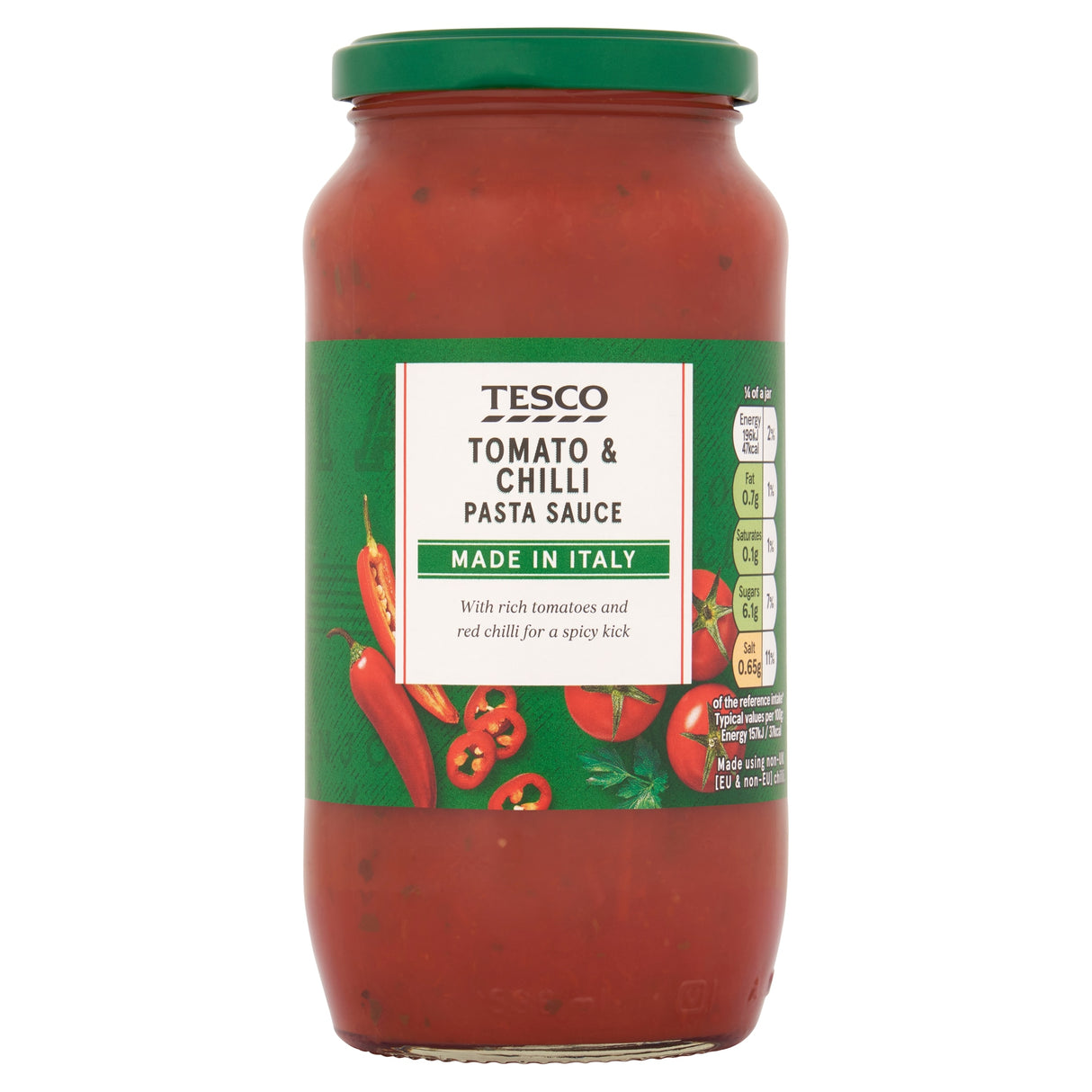 Tesco Tomato & Chilli Pasta Sauce 500 g