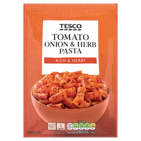 Tesco Tomato Onion & Herb Pasta 120 g