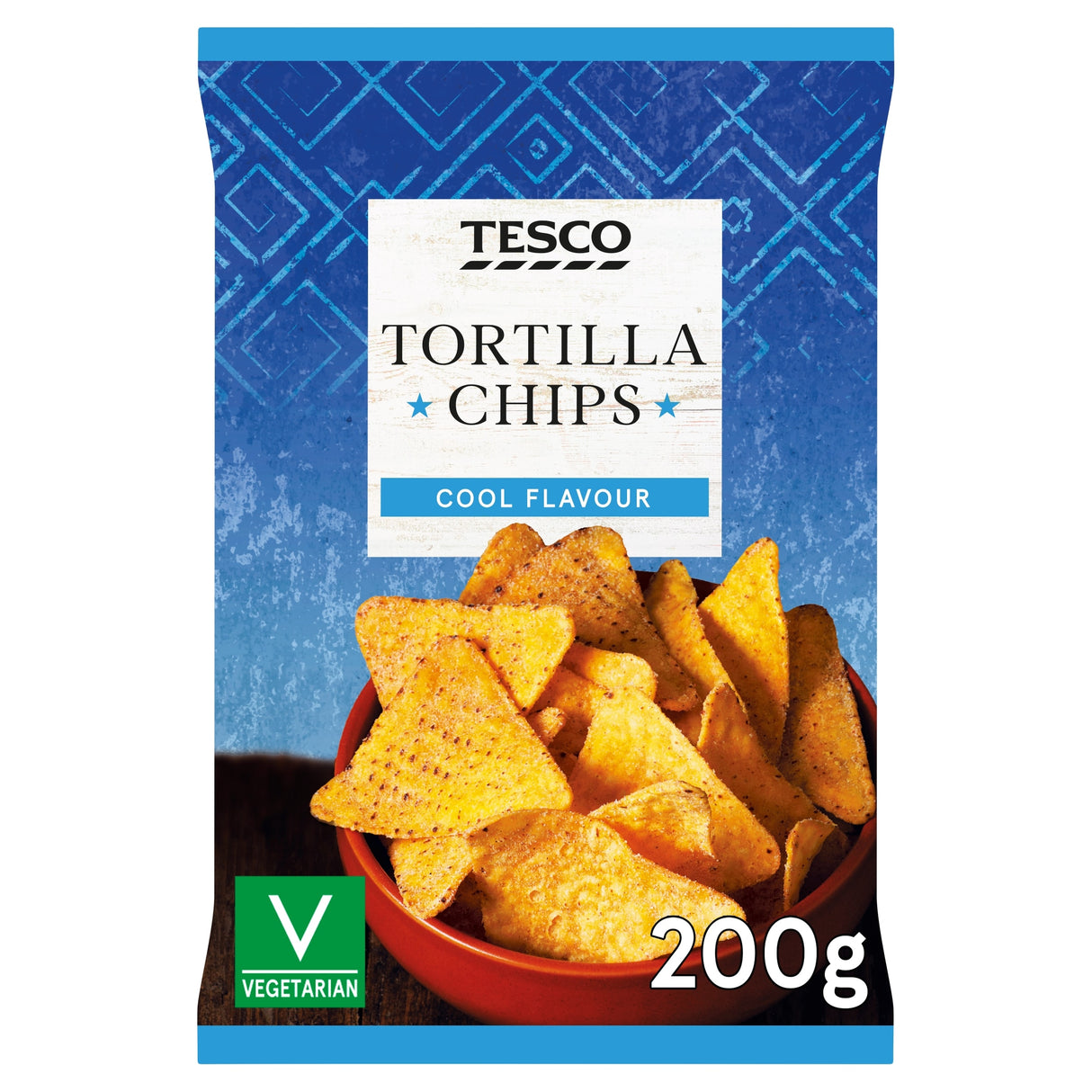 Tesco Tortilla Chips Cool Flavour 200 g