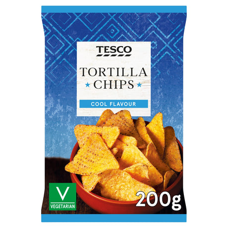 Tesco Tortilla Chips Cool Flavour 200 g