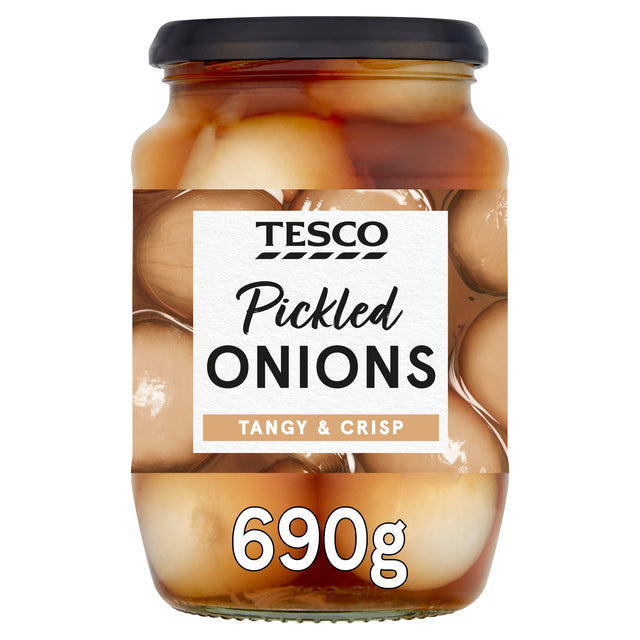 Tesco Traditional Pickled Onions 690 g