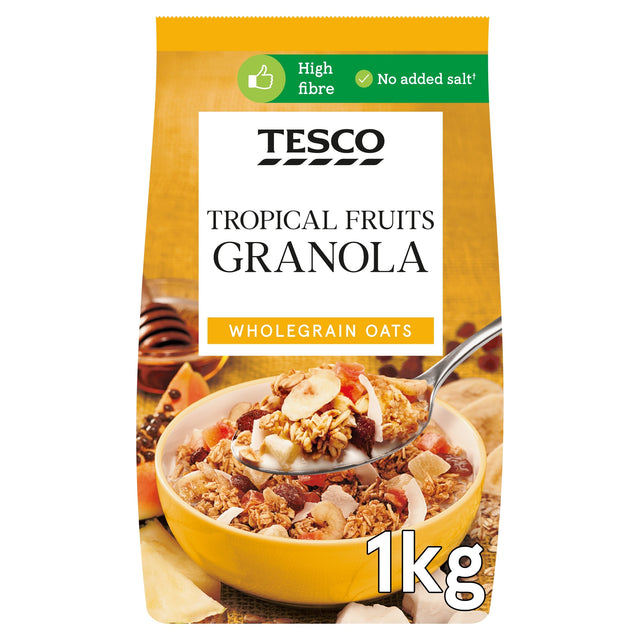 Tesco Tropical Fruits Granola 1 kg