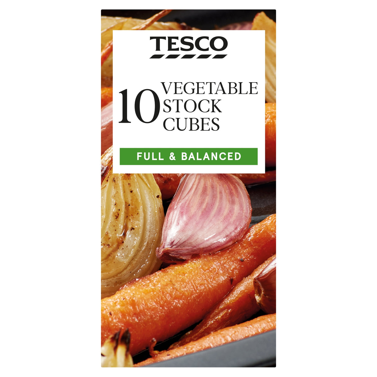 Tesco Vegetable Stock Cubes 10 Pack 100 g