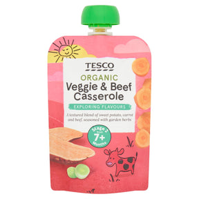 Tesco Veggie & Beef Casserole Pouch 130 g