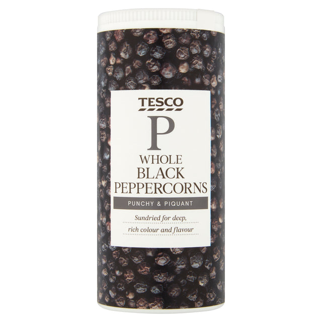 Tesco Whole Black Peppercorns 100 g