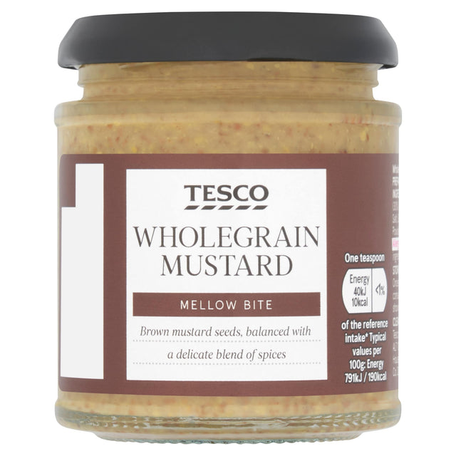 Tesco Wholegrain Mustard 180 g
