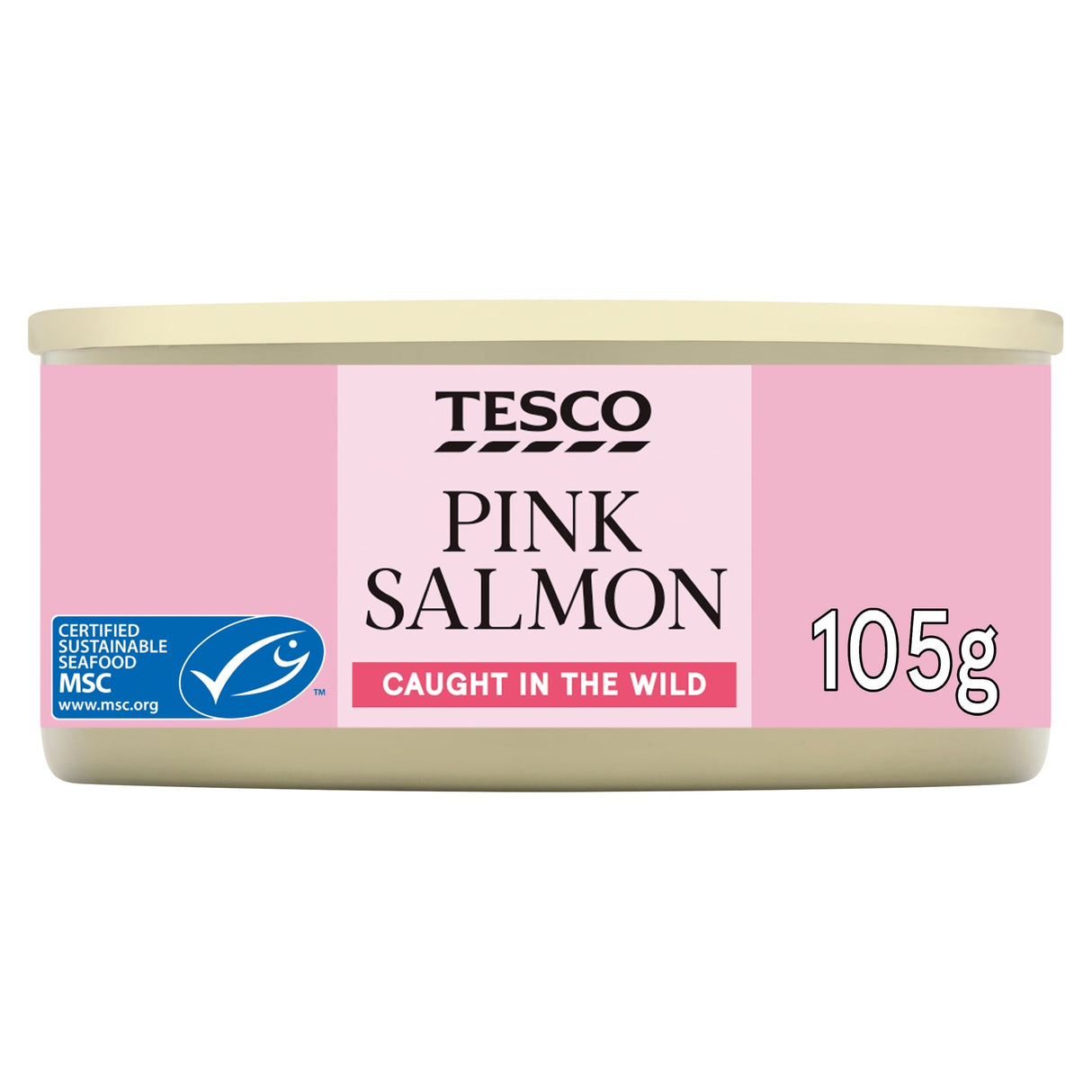Tesco Wild Pacific Pink Salmon 105 g