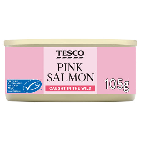 Tesco Wild Pacific Pink Salmon 105 g