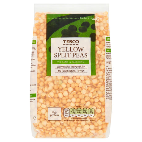 Tesco Yellow Split Peas 500 g