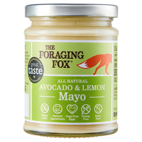 The Foraging Fox Avocado & Lemon Mayonnaise 240 g