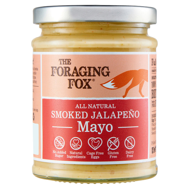 The Foraging Fox Smoked Jalapeno Mayo 240 g