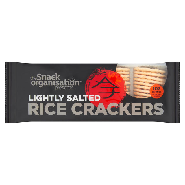 The Snack Organisation Crackers Lightly Salted 100 g