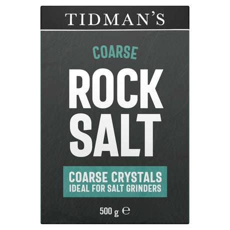 Tidmans Natural Rock Salt 500 g