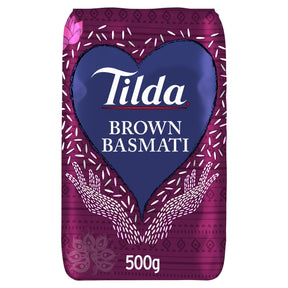 Tilda Brown Basmati Rice 500 g