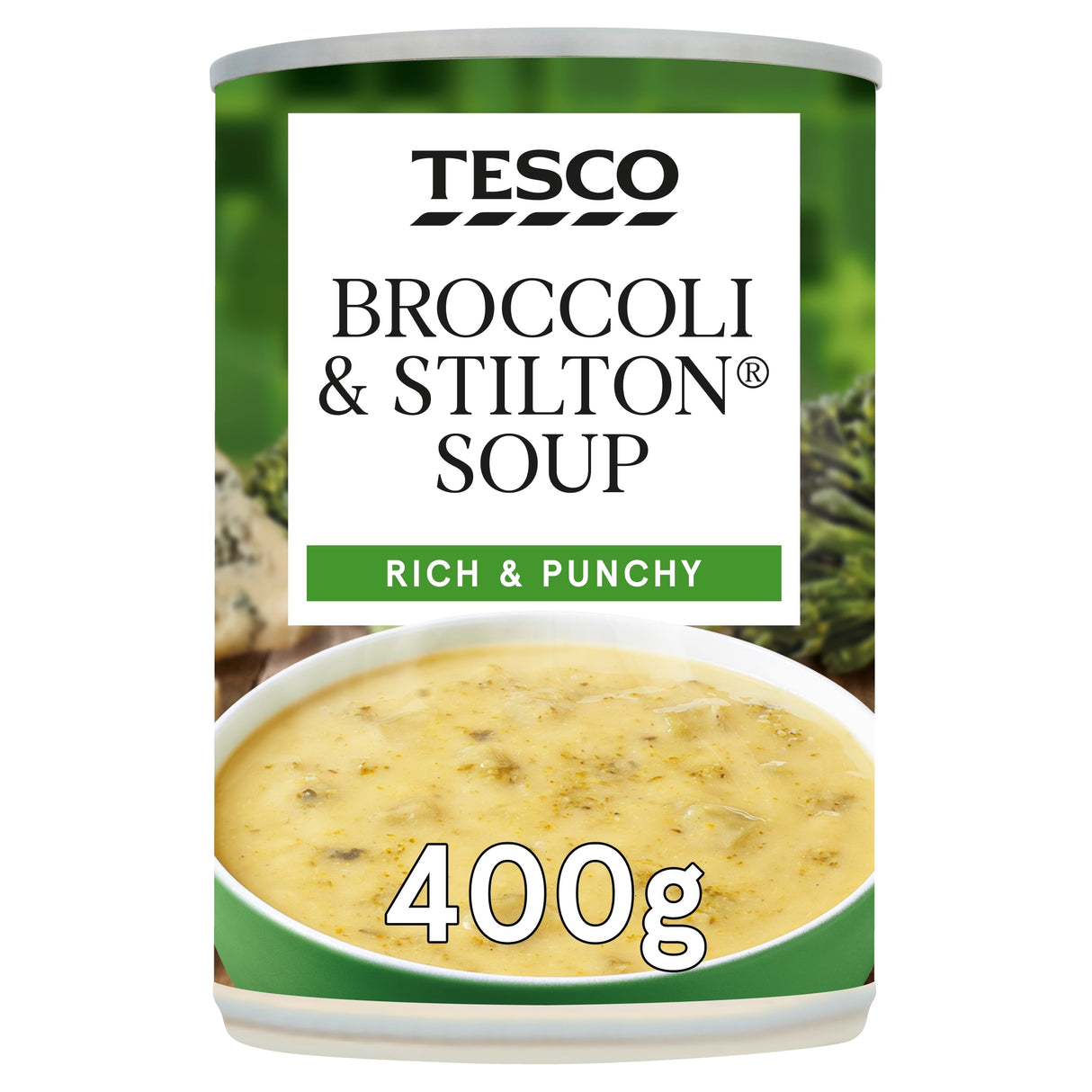 Tesco Broccoli & Stilton Soup 400 g